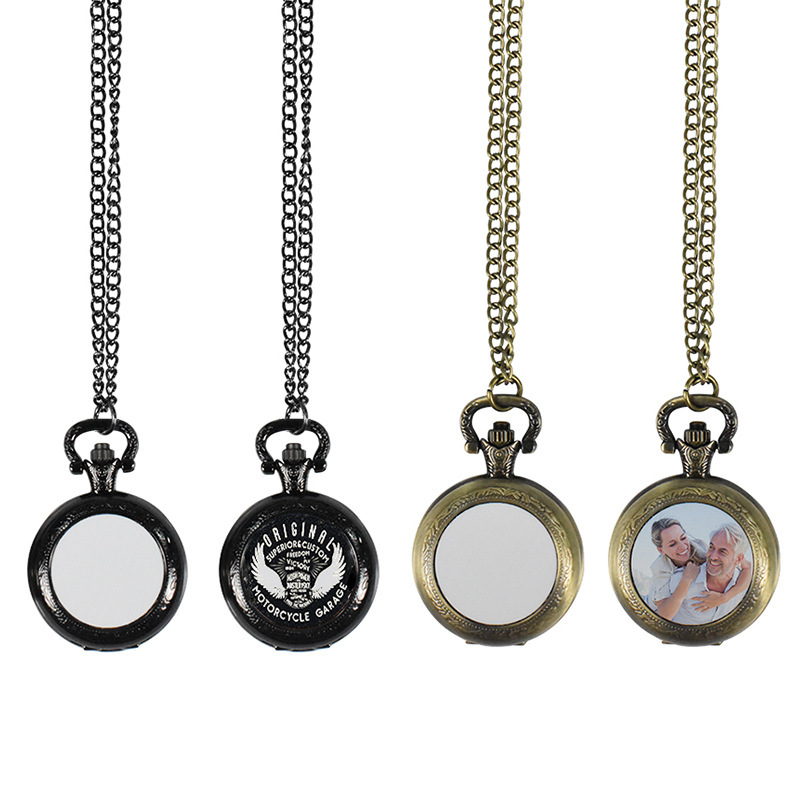 Vintage Fashion Nova - Custom Vintage Metal Pocket Watch Pendant