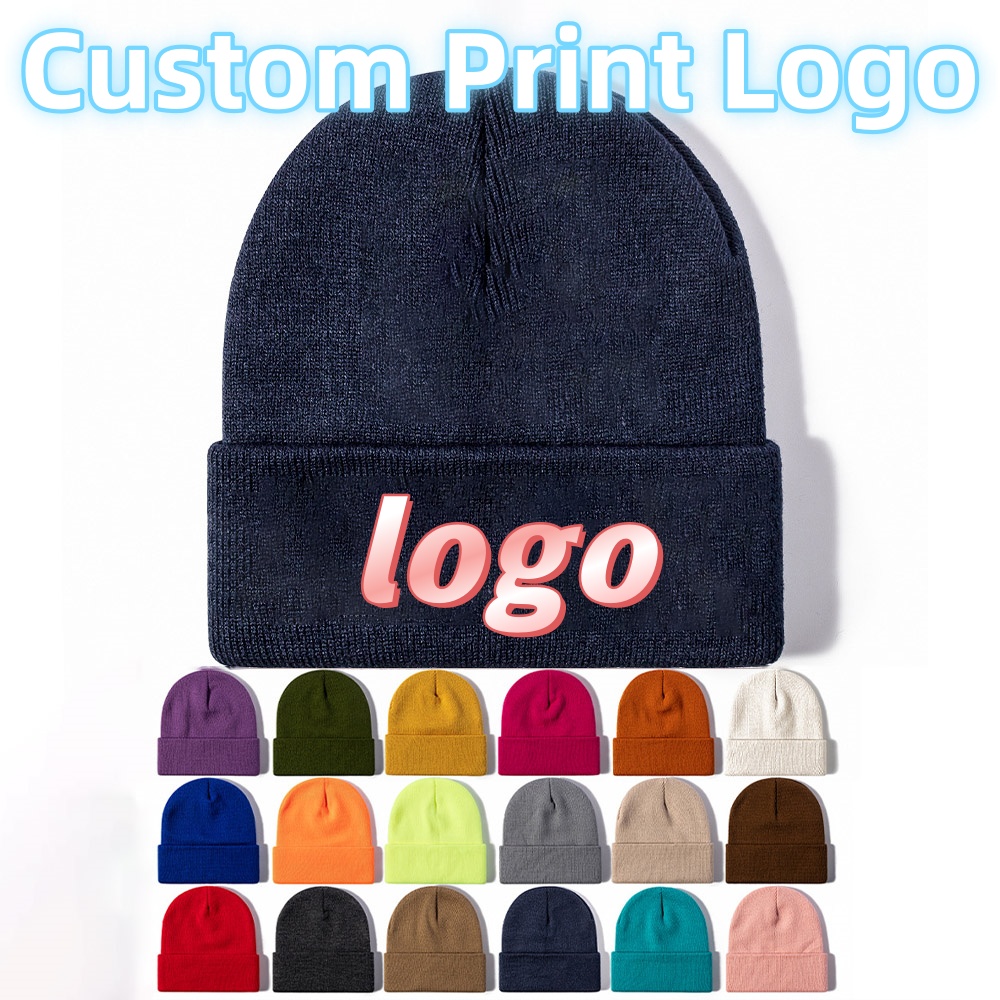 Vintage Fashion Logo - Customized Printed Logo Solid Color Men's