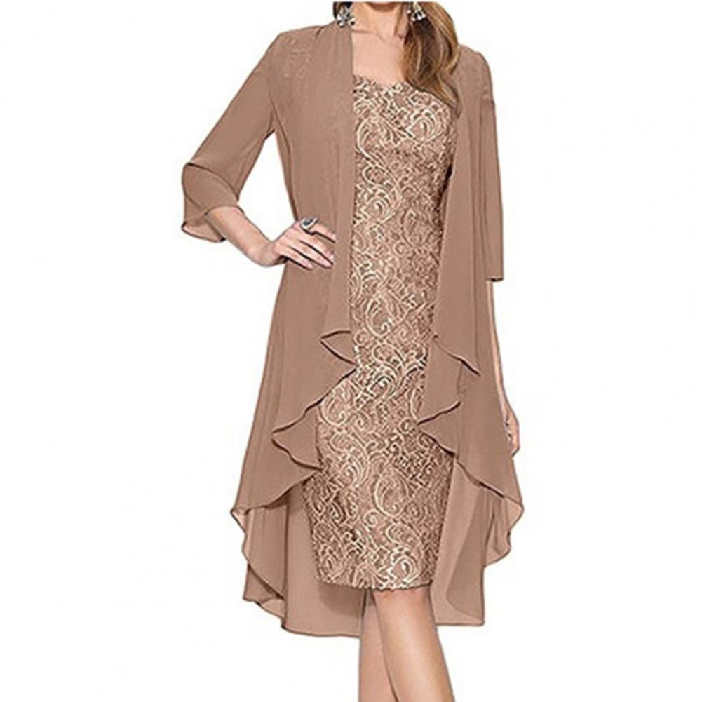 Vintage Fashion Knitwear - Form Đầm Suông Bộ Nữ Trang