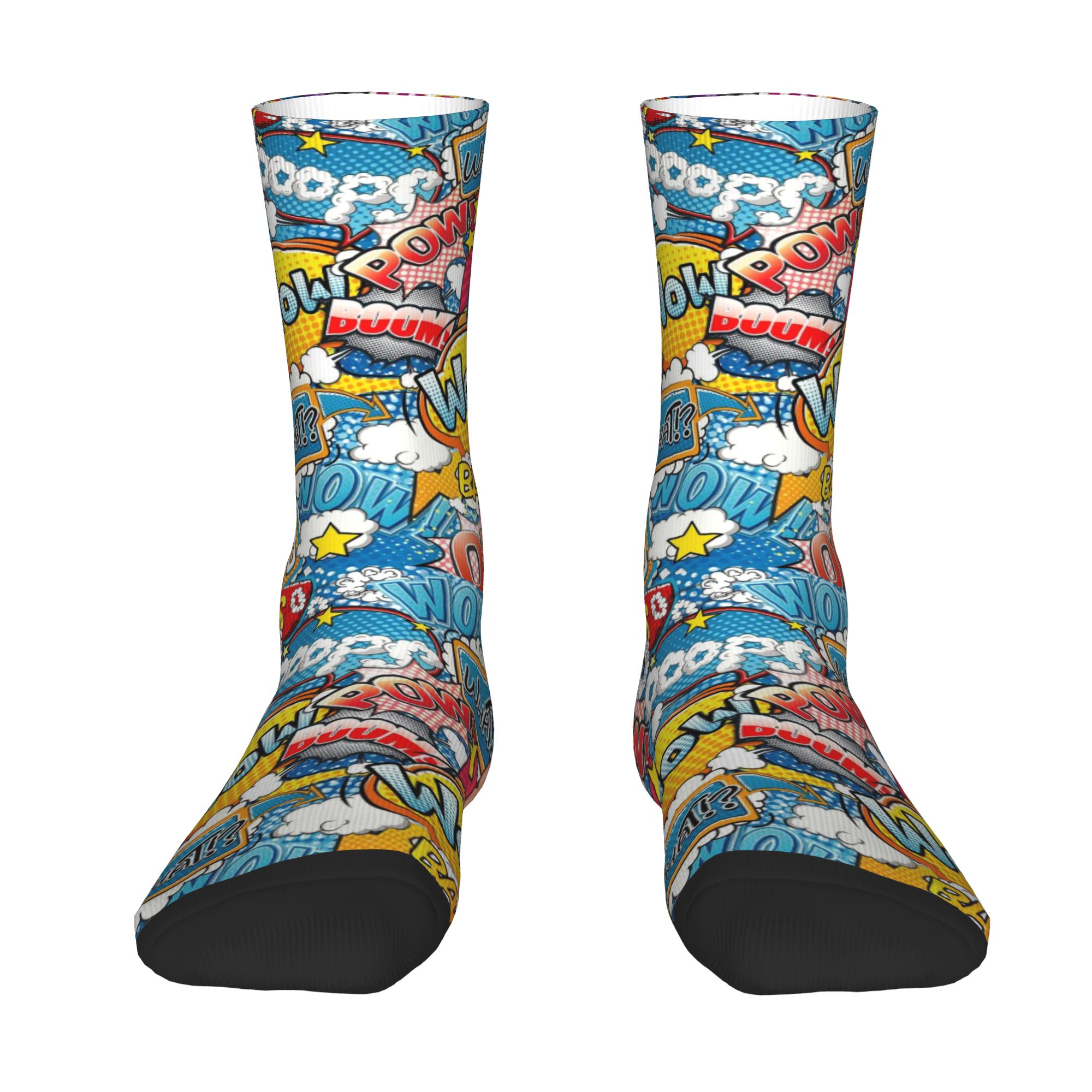 Vintage Fashion Books - Custom Fashion Vintage Comic Book Socks