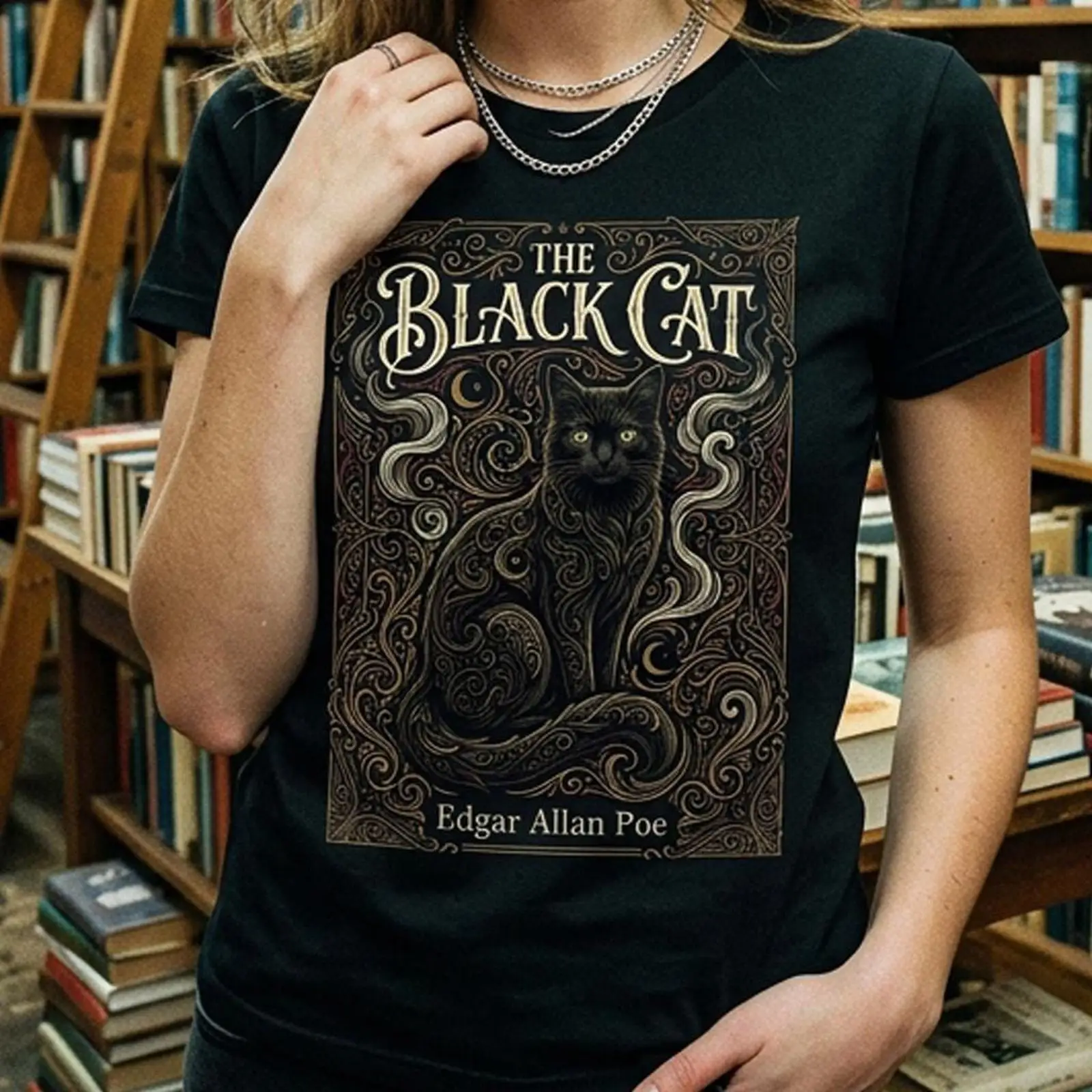 Vintage Fashion Books - The Black Cat Edgar Allan Poe