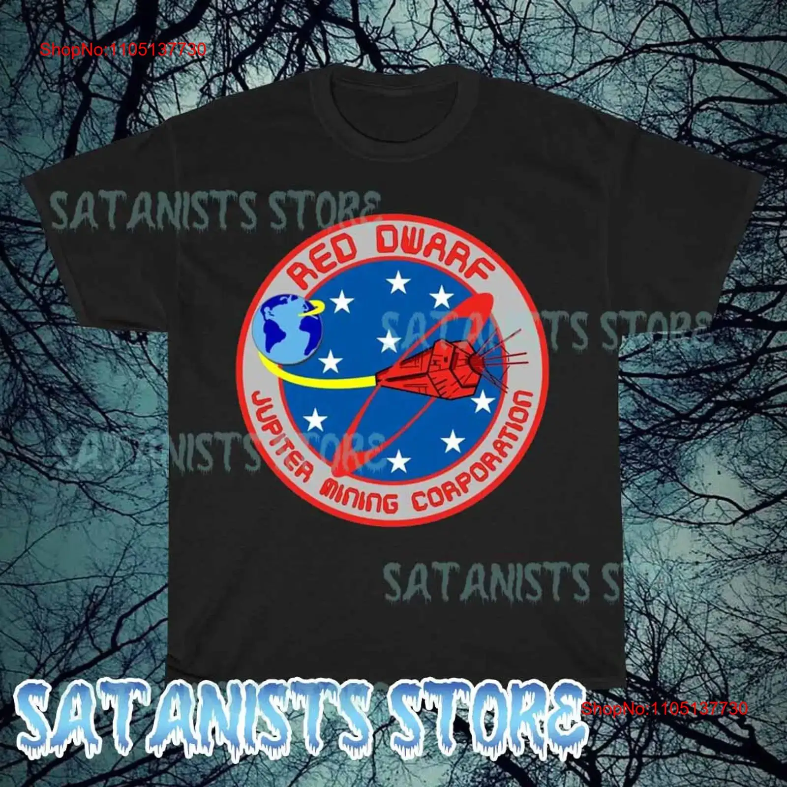 New Red Dwarf Logo Men's T shi - đánh giá và giá Vintage Fashion Logo