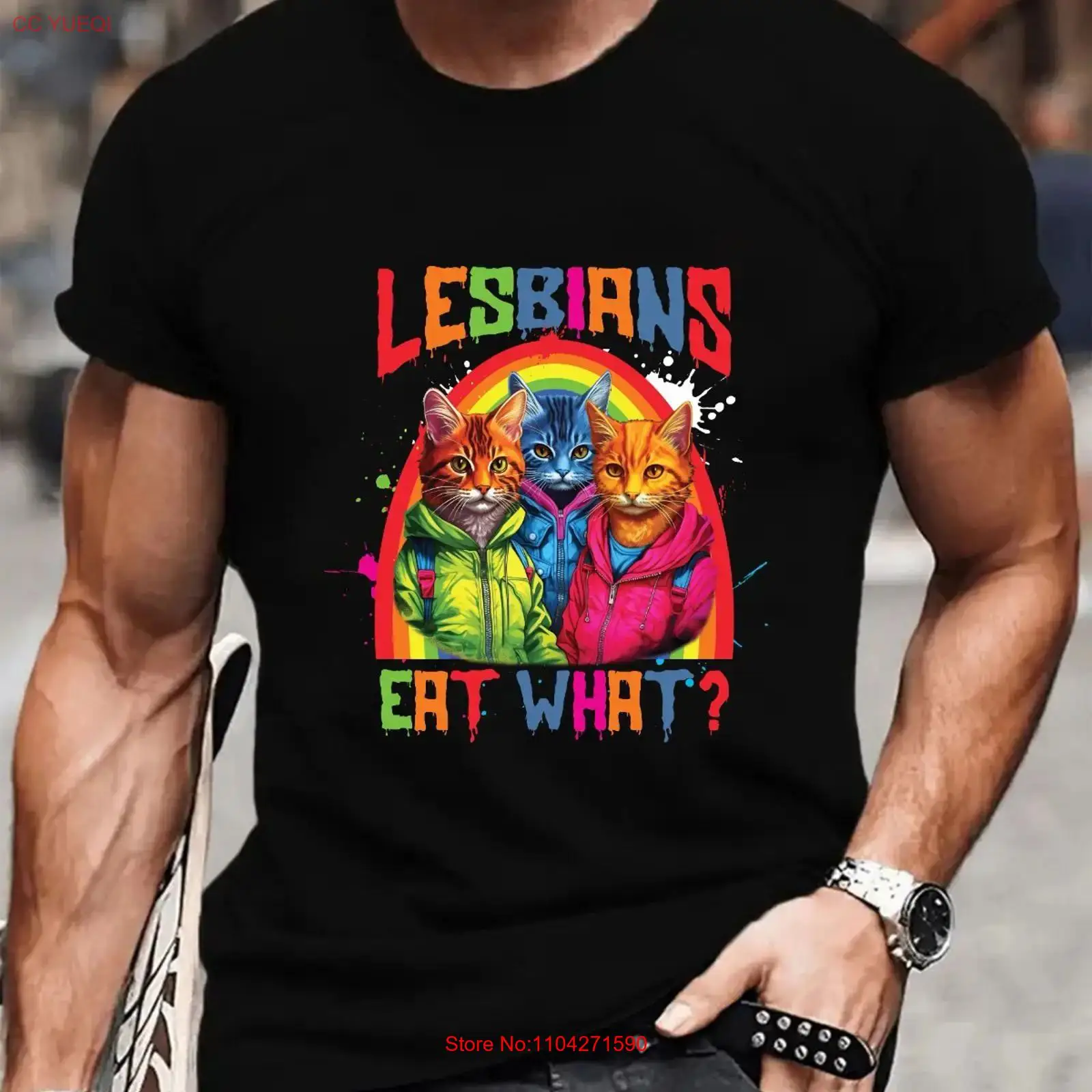 Bold Rainbow Lesbian TSHIRT Fu - đánh giá và giá Vintage Queer Fashion