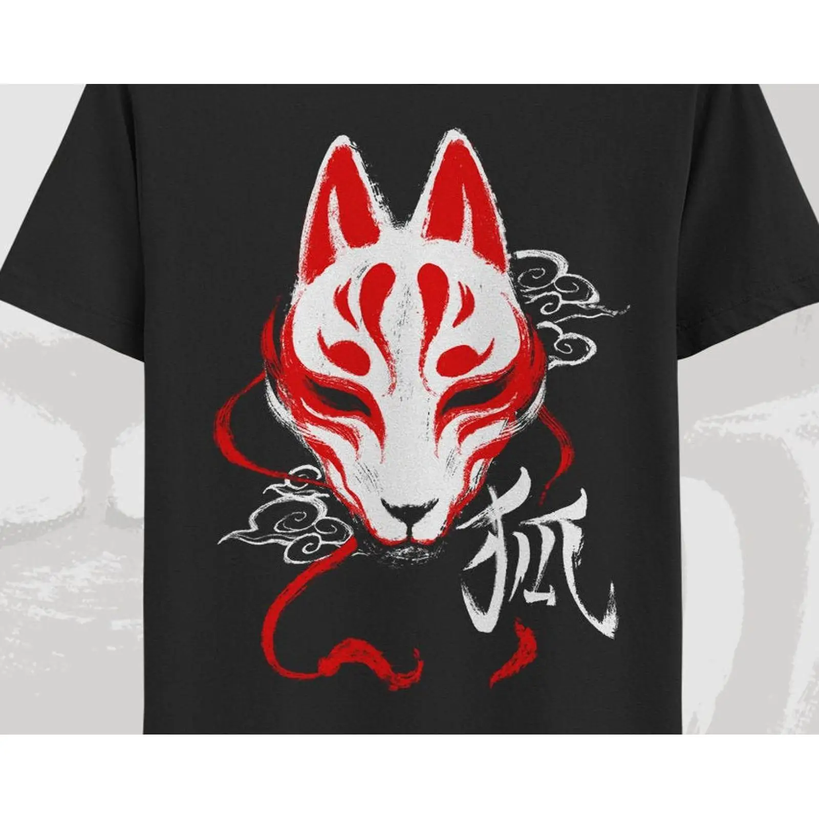 Kitsune mask T shirt japanese  - đánh giá và giá Vintage Fashion In Tokyo