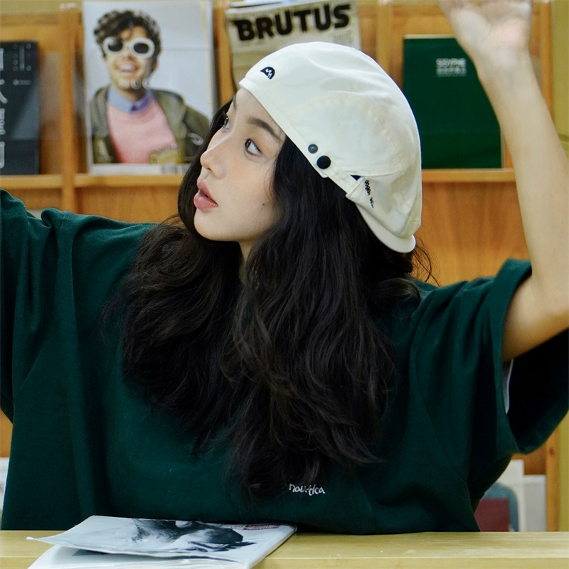 New Fashion Beret Cap Female G - đánh giá và giá Vintage Fashion Newspaper