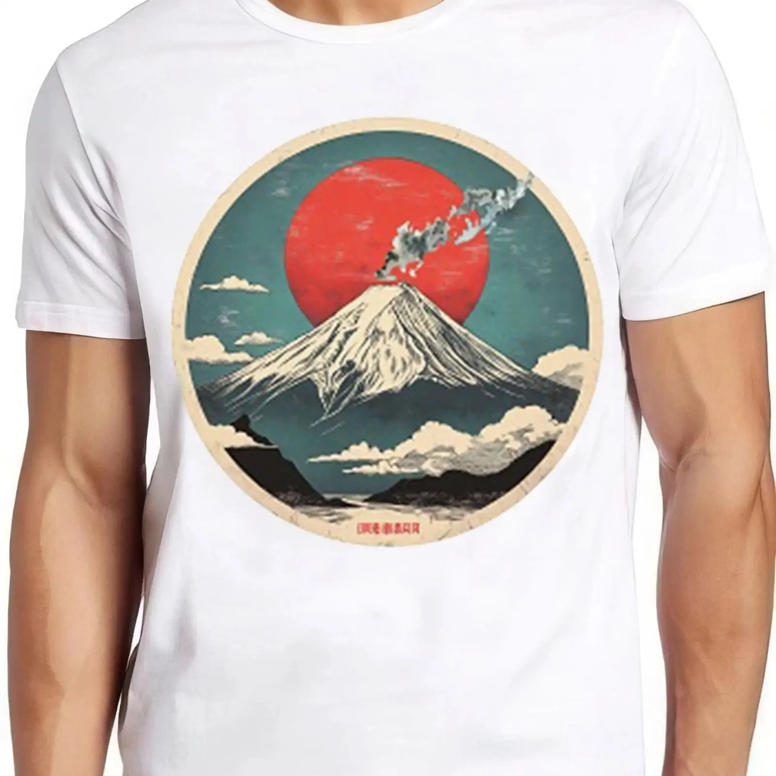 Fuji T Shirt san Mount Japan I - đánh giá và giá Vintage Fashion In Tokyo