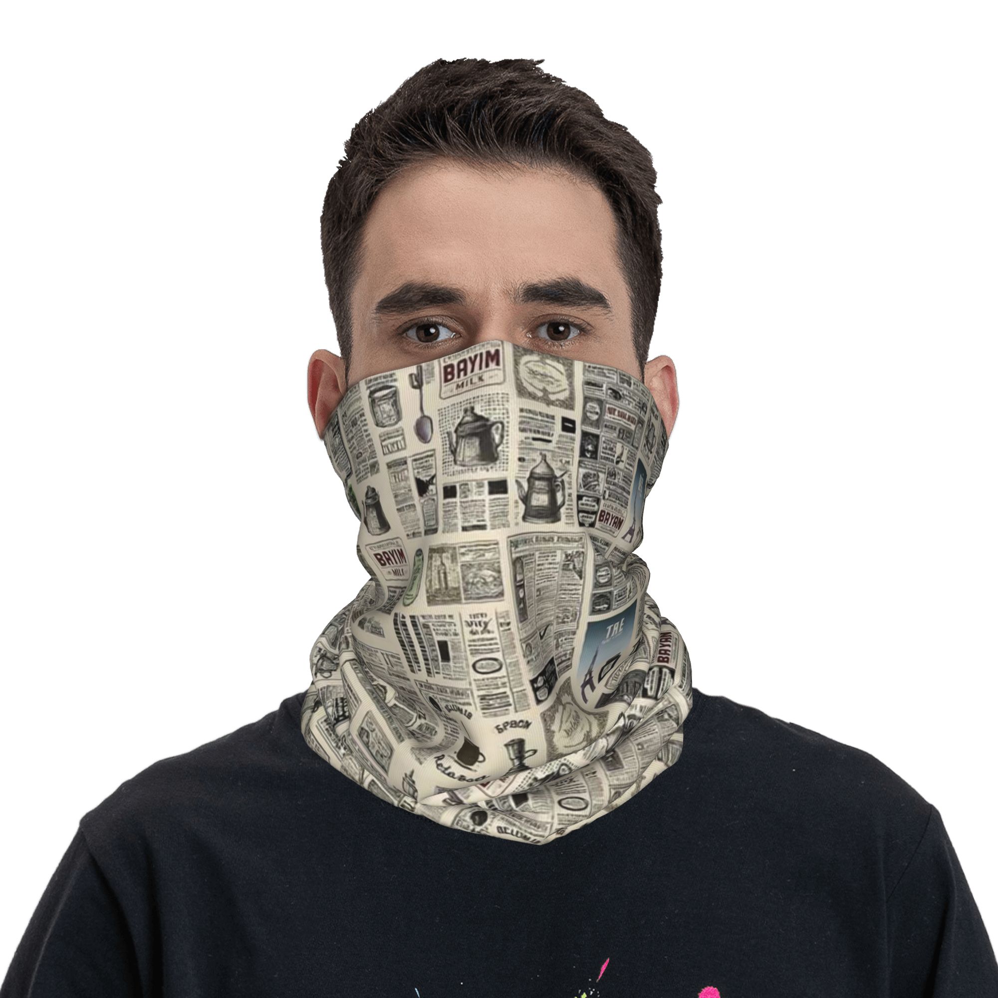 Vintage Newspaper Pattern Band - đánh giá và giá Vintage Fashion Newspaper
