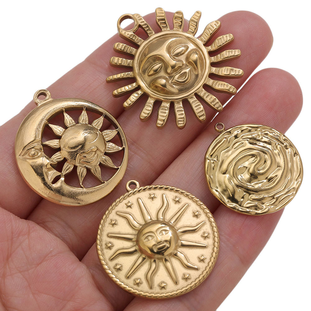 5pcs PVD Gold Charms Stainless - đánh giá và giá Vintage Fashion Nova