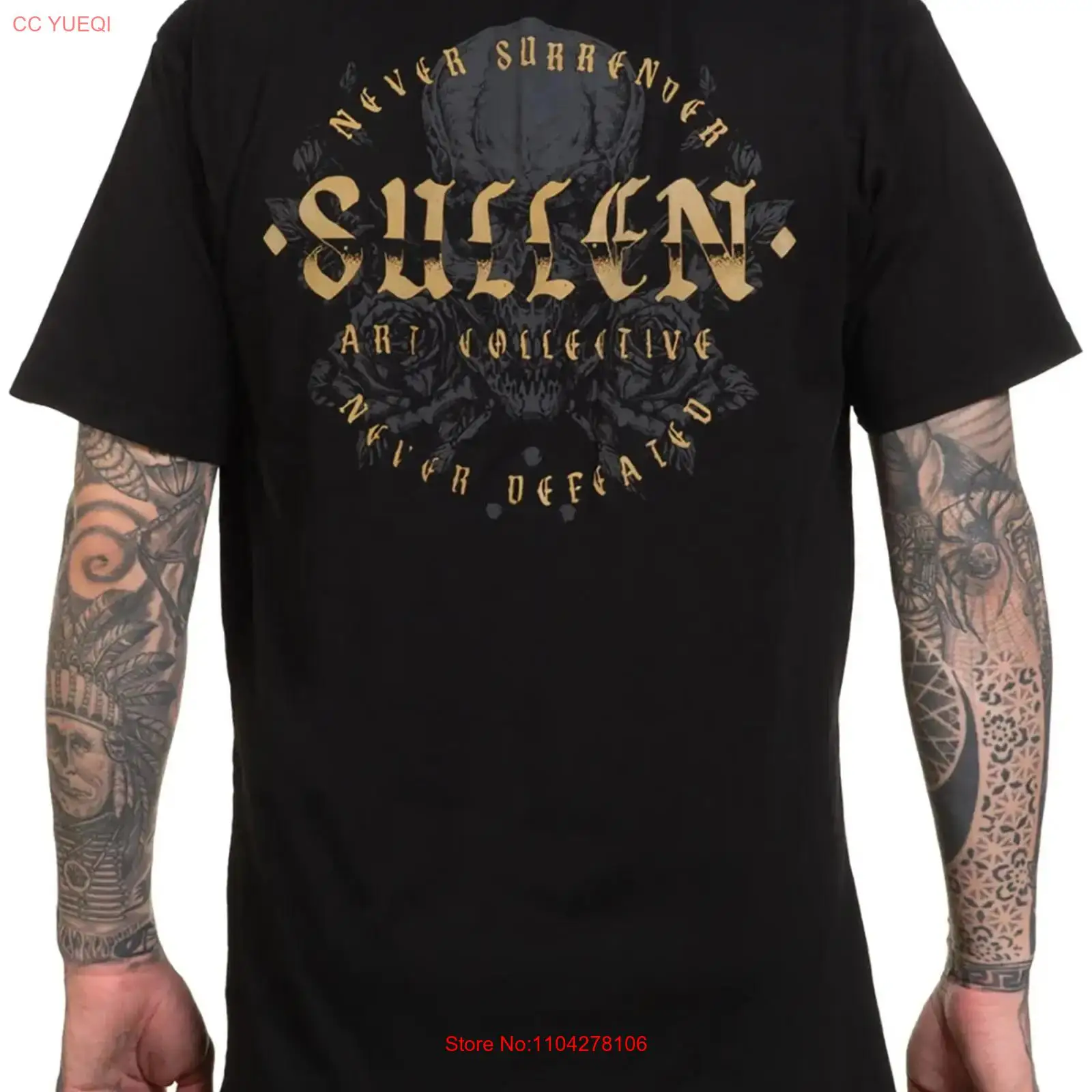 Sullen Men's Never Defeated  P - đánh giá và giá Vintage Fashion Logo