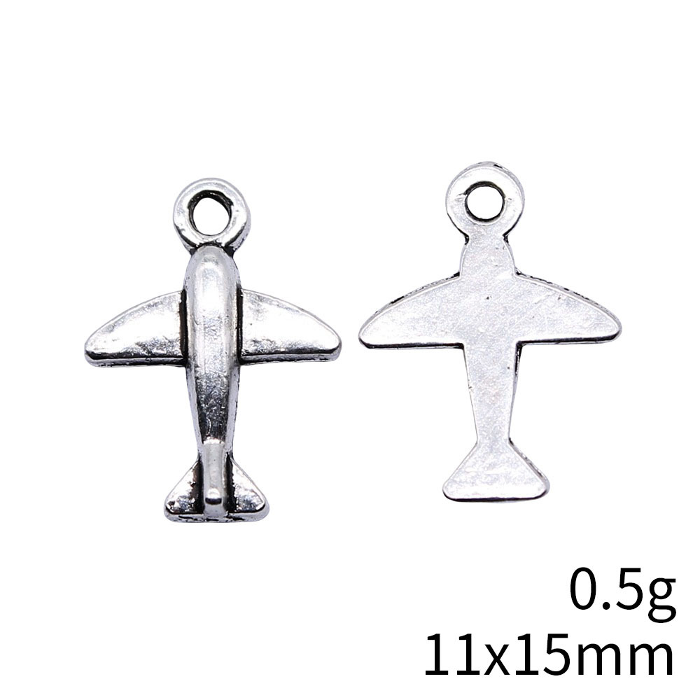 10pcs 11x15mm Antique Silver C - đánh giá và giá Vintage Fashion Nova
