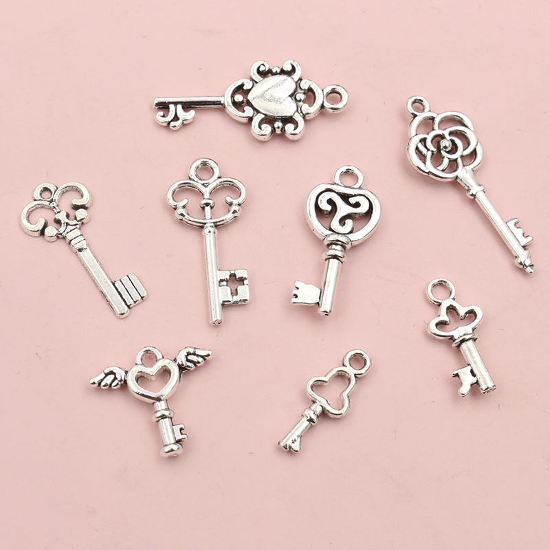 50Pcs Cổ Điển Nhỏ Key Charms A - đánh giá và giá Vintage Fashion Nova