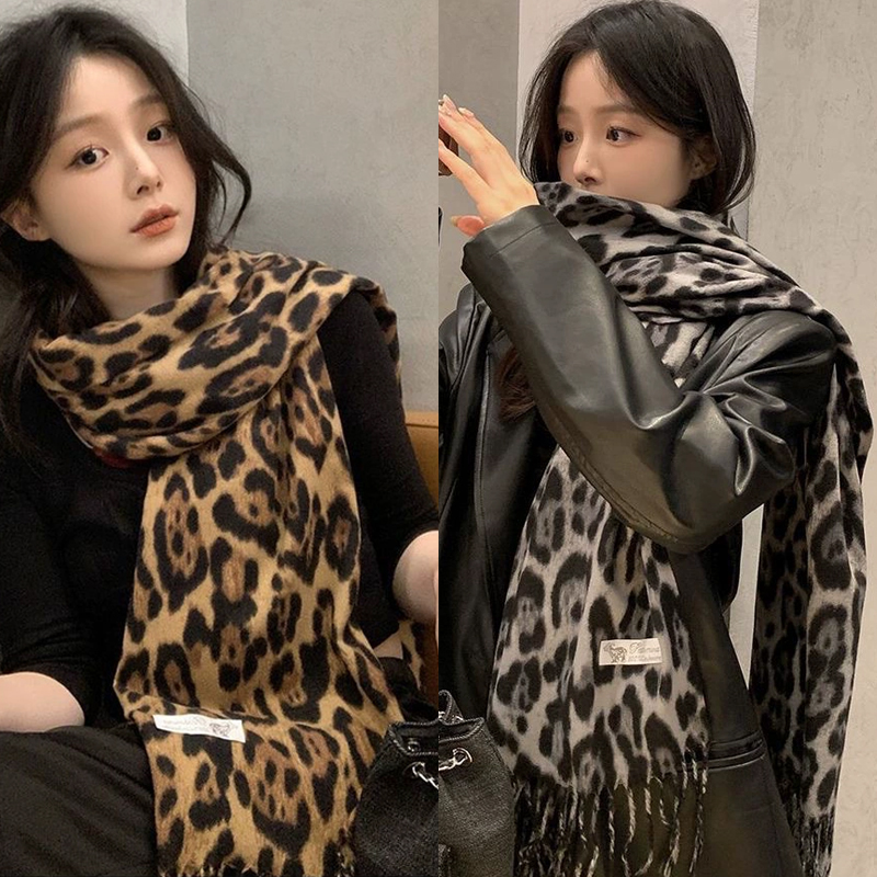 2025 New Retro Silk Leopard Pa - đánh giá và giá Vintage Fashion Knitwear