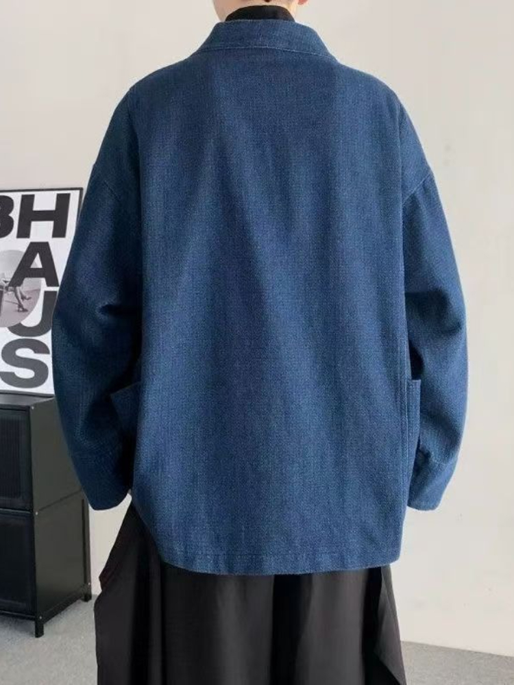Vintage Japanese Style Denim C - đánh giá và giá Crop Cardigan Vintage