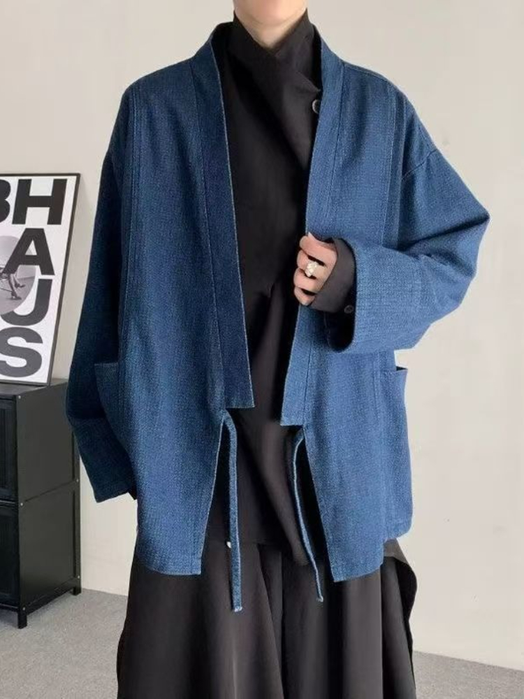 Vintage Japanese Style Denim C - đánh giá và giá Crop Cardigan Vintage