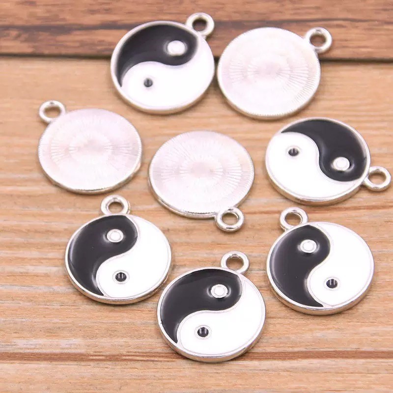 10/20pcs Alloy Tai Chi Charms  - đánh giá và giá Vintage Fashion Nova