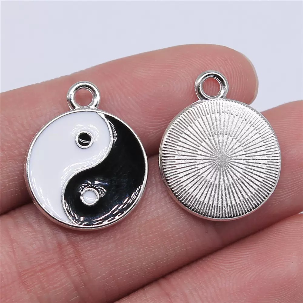 10/20pcs Alloy Tai Chi Charms  - đánh giá và giá Vintage Fashion Nova