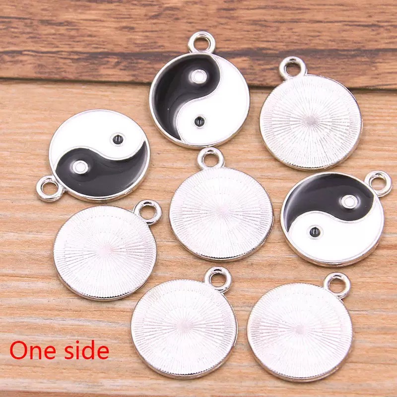 10/20pcs Alloy Tai Chi Charms  - đánh giá và giá Vintage Fashion Nova