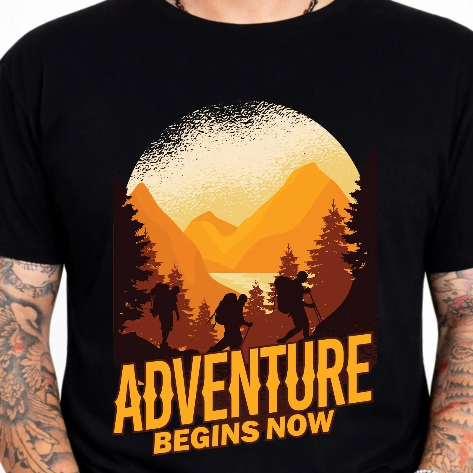 Adventure Begins Now T Shirt H - đánh giá và giá Vintage Fashion Now