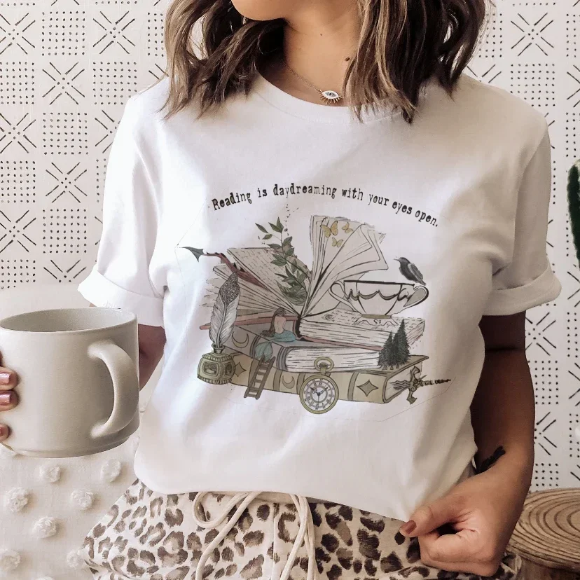 Books Cats Tarot Vintage Tee F - đánh giá và giá Vintage Fashion Books