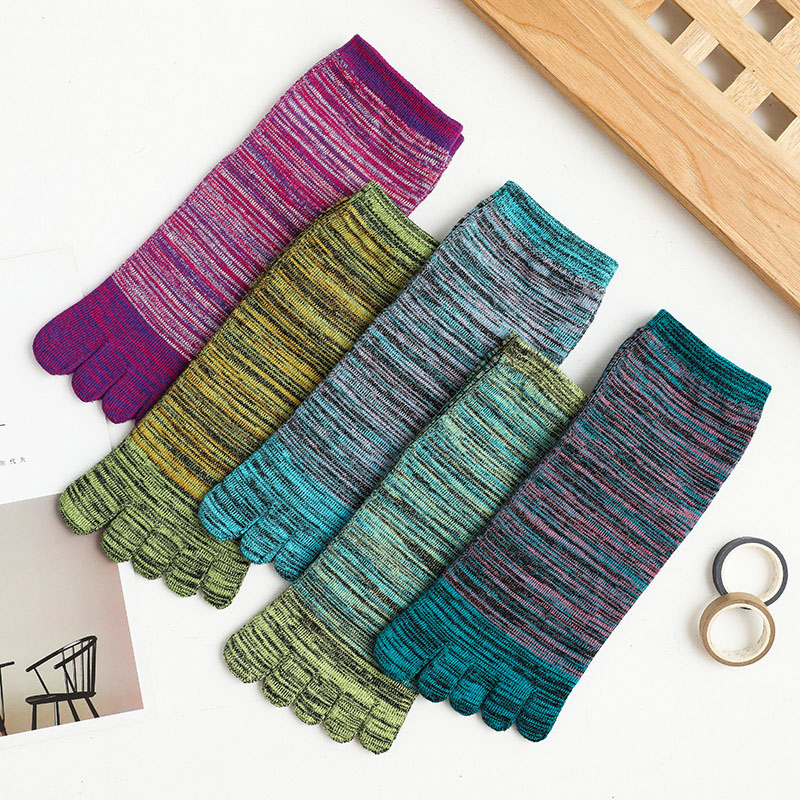 1/5 Pairs Man Colorful Toe Hap - đánh giá và giá Vintage Fashion Knitwear