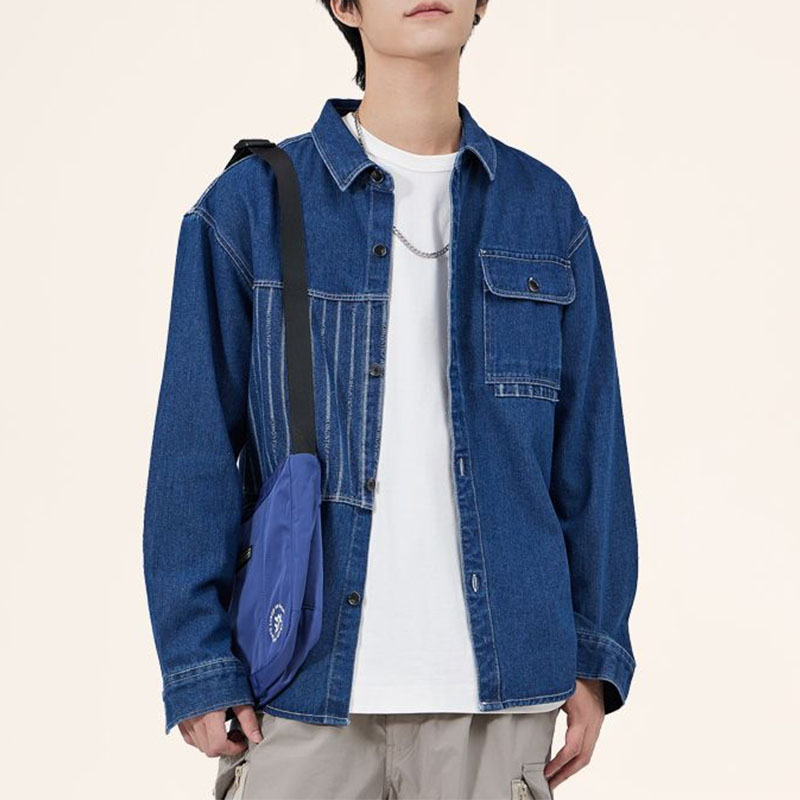 Men Korean Chic Turn-down Coll - đánh giá và giá Vintage Fashion Now