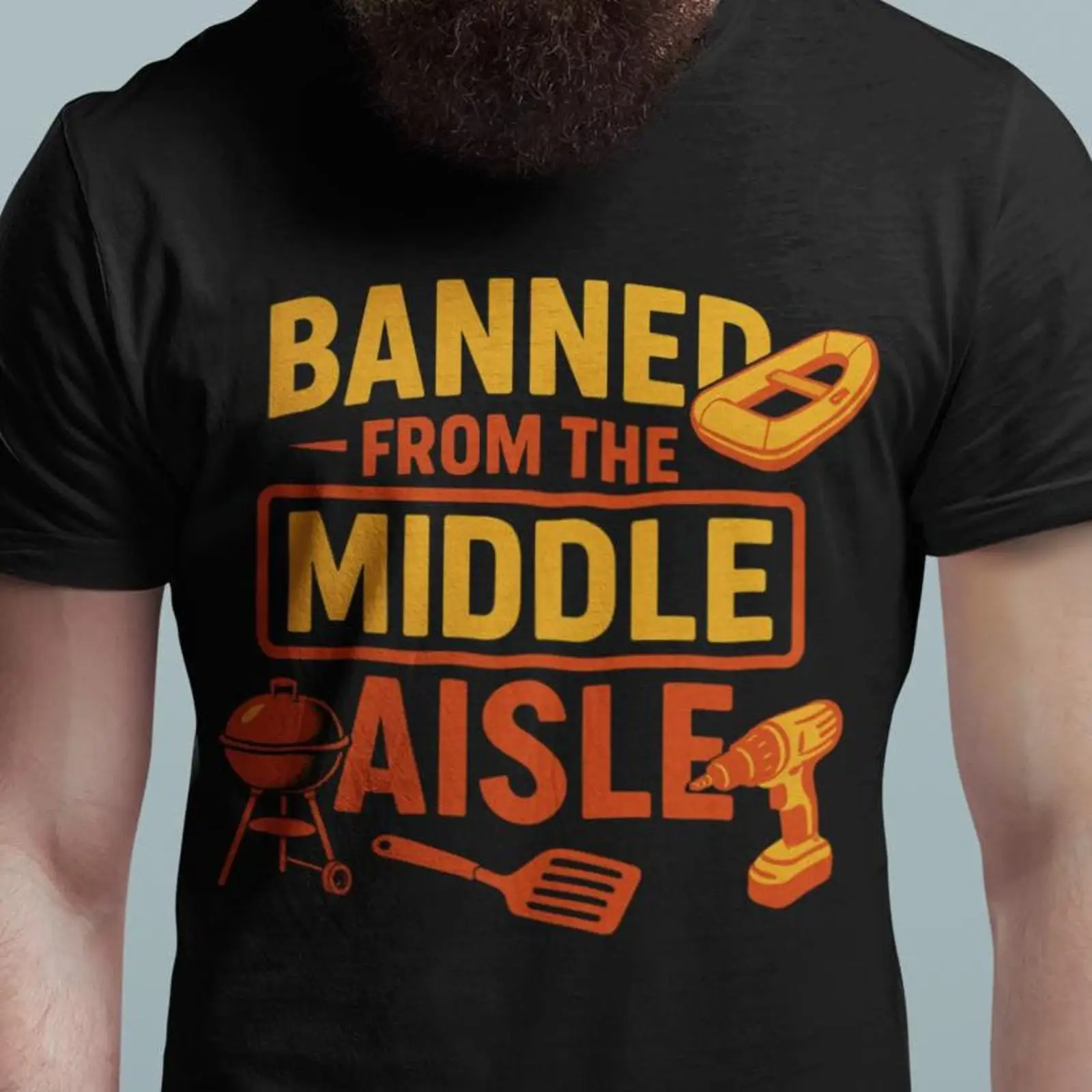 Funny Dad T Shirt Banned From  - đánh giá và giá Vintage Fashion Buyer