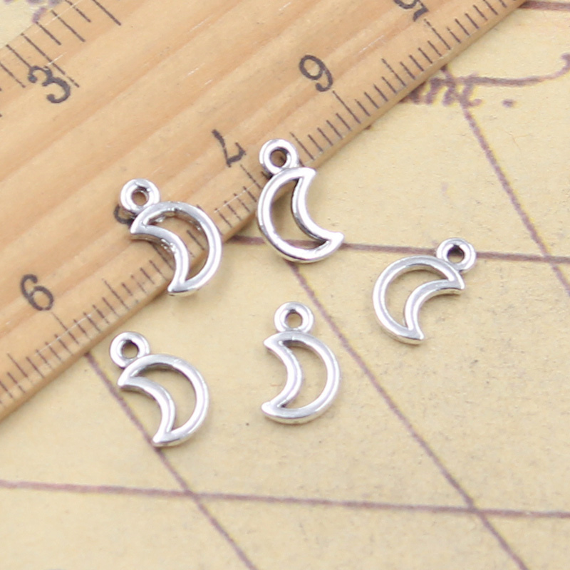 30pcs Charms Small Lovely Moon - đánh giá và giá Vintage Fashion Finds