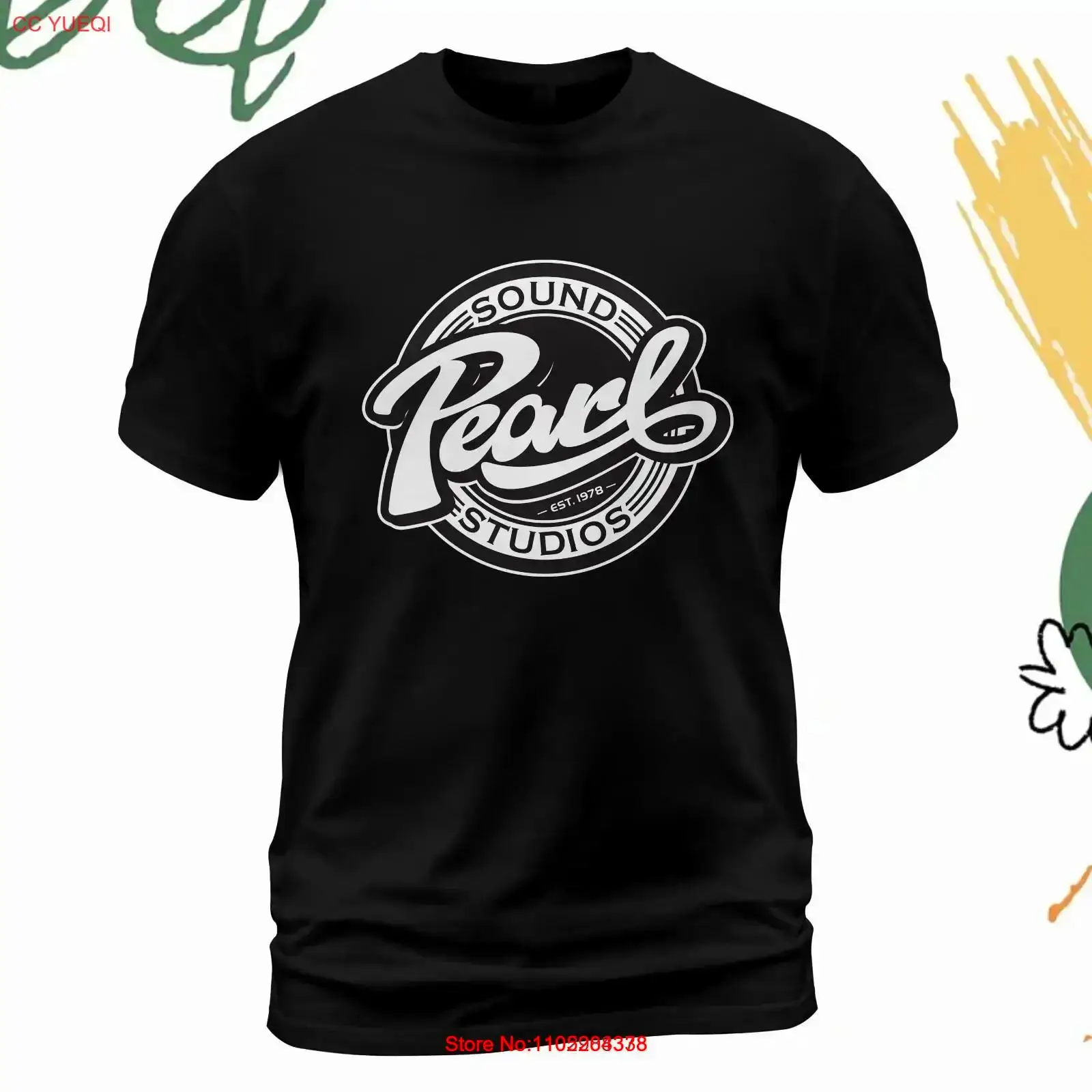 Pearl Drums Since 1978 Logo T  - đánh giá và giá Vintage Fashion Logo