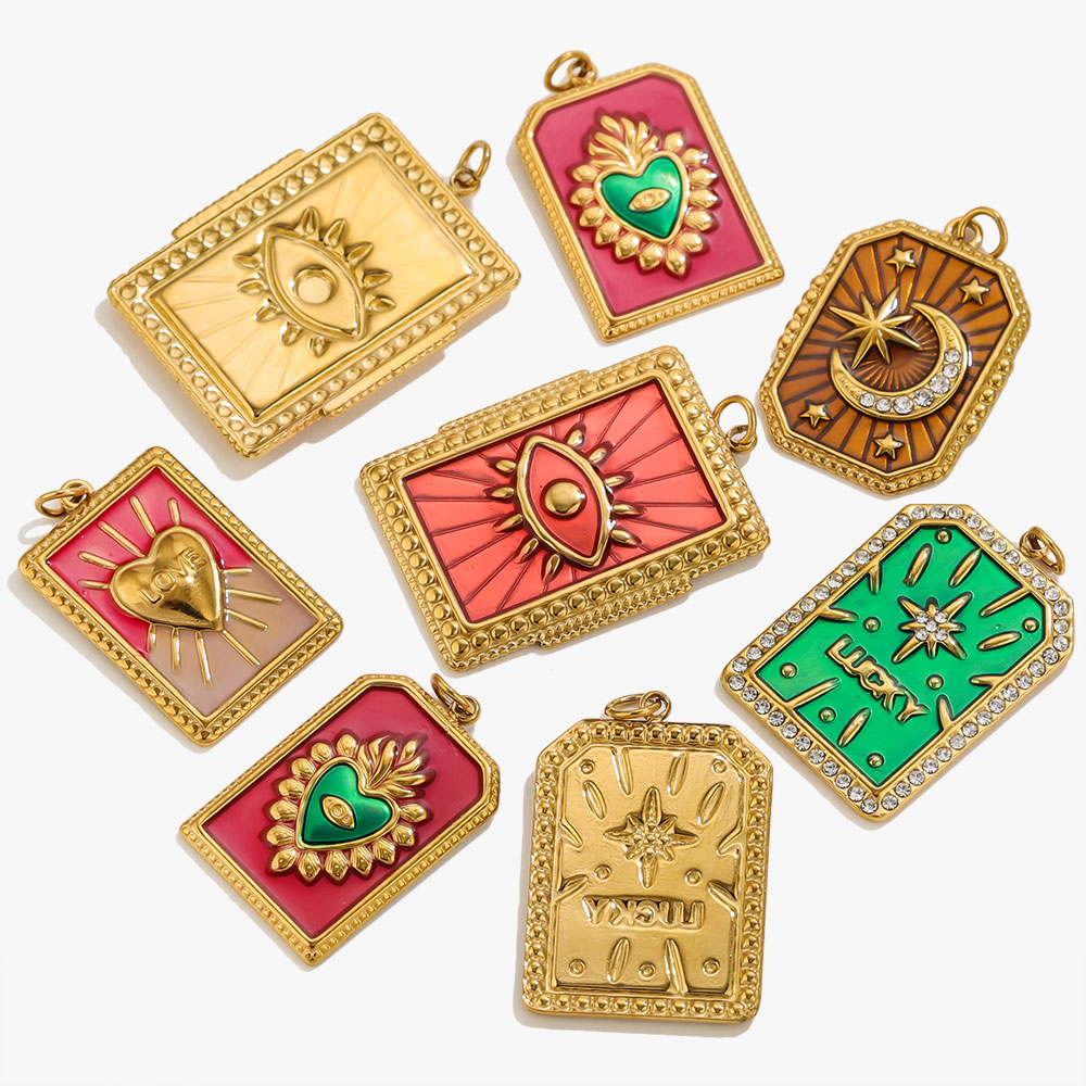 2pcs Stainless Steel Charms Dr - đánh giá và giá Vintage Fashion Earrings