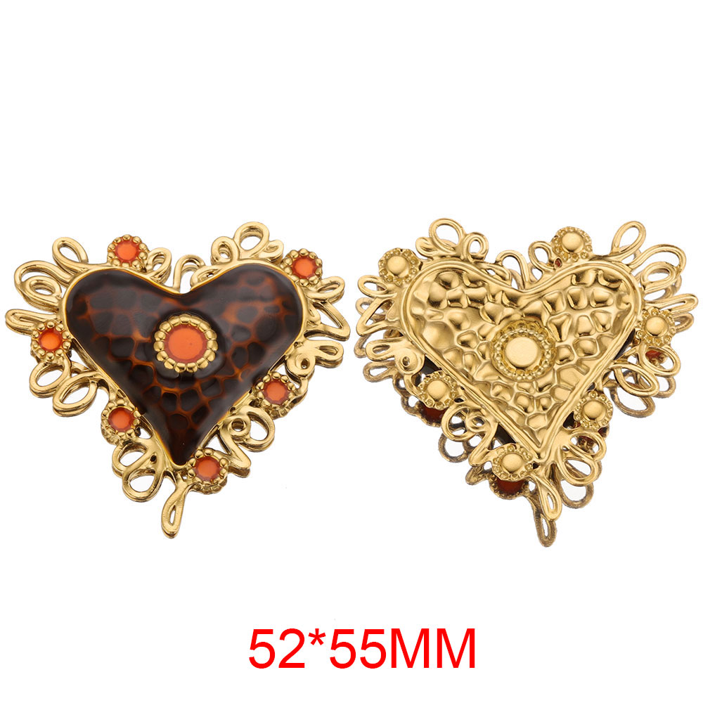2pcs 55MM Stainless Steel Vint - đánh giá và giá Vintage Fashion Earrings