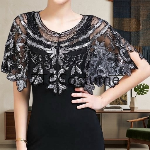 Vintage 1920s Flapper Dress wi - đánh giá và giá Vintage Fashion Knitwear