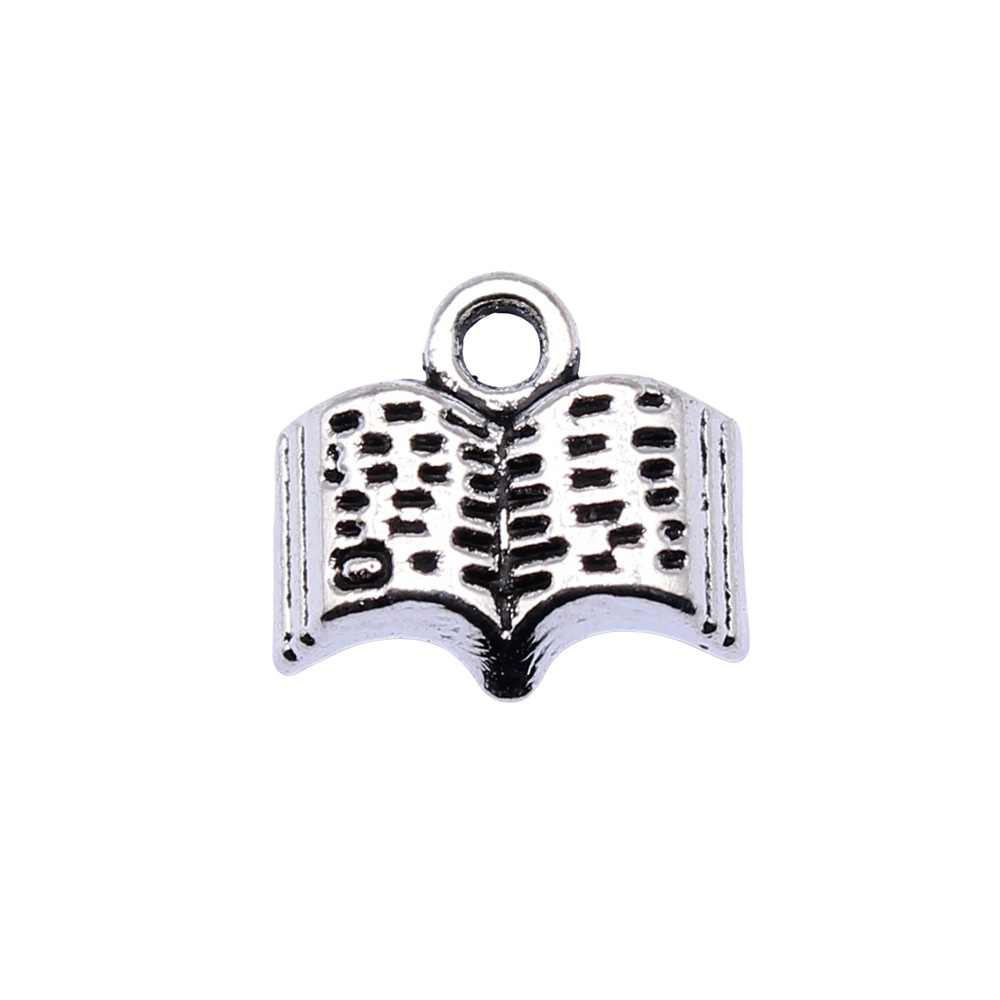 20pcs 11x12mm Antique Silver C - đánh giá và giá Vintage Fashion Books