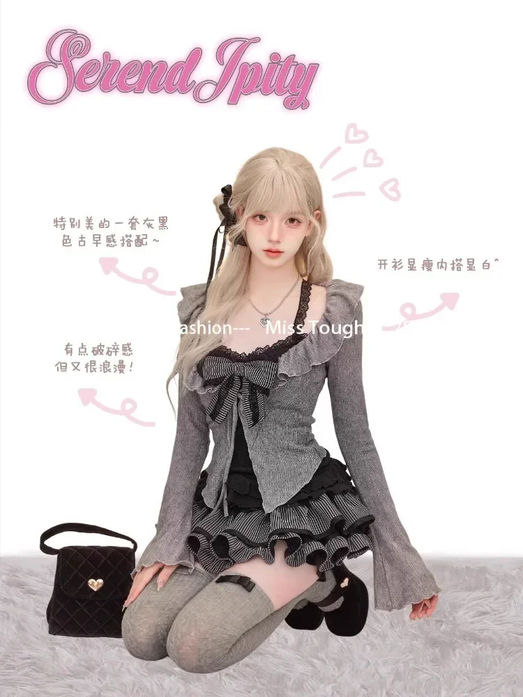 Sweet Lolita Vintage Suits Wom - đánh giá và giá Vintage Fashion Knitwear